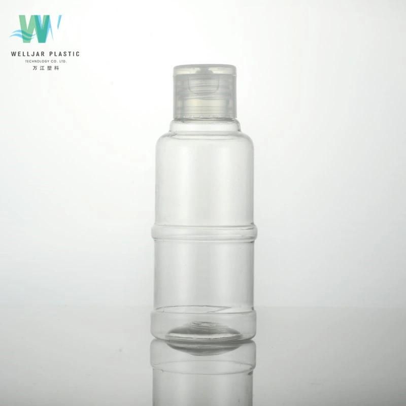 120ml Plastic Shaped Bottle with Lotion Pump