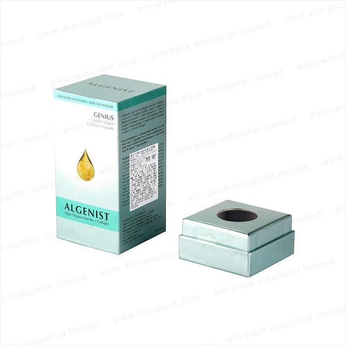 Skin Care Cream Paper Packing Box with Cmyk Offset Printing for High Quality