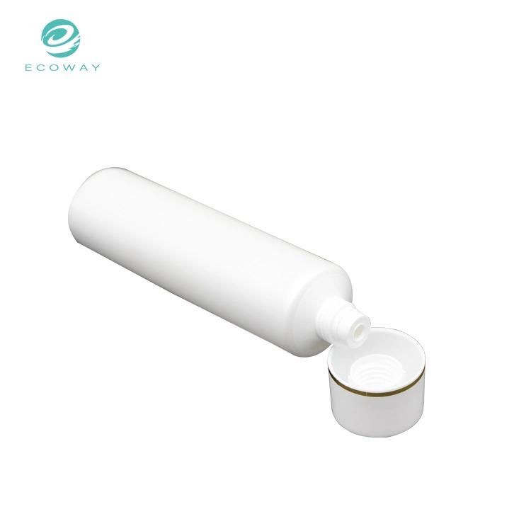 White Screw Cap a Circle of Bronzing White Bare Tube PE 45ml Custom Logo Bb and Cc Cream Tube