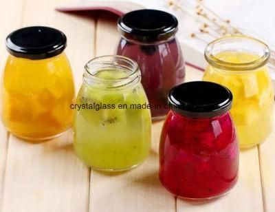 Airtight Glass Decorative Jar with Metal Lid