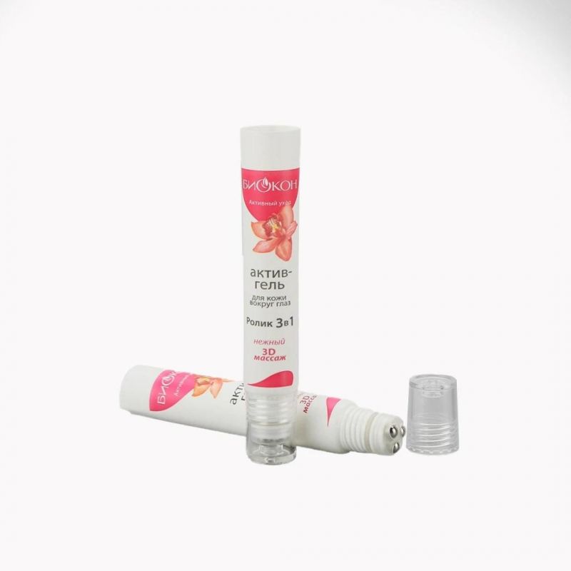 Massage Eye Cream Roller Ball Tube with 3 Steel Balls