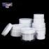 Multi-Function Double Wall White Round Cream Jar with Customized Color