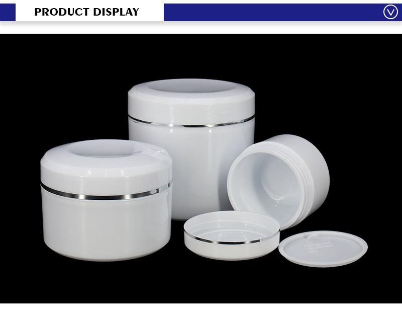 Best Selling Factory Price White 30g 50g 200g 500g PP Luxury Cosmetic Jars