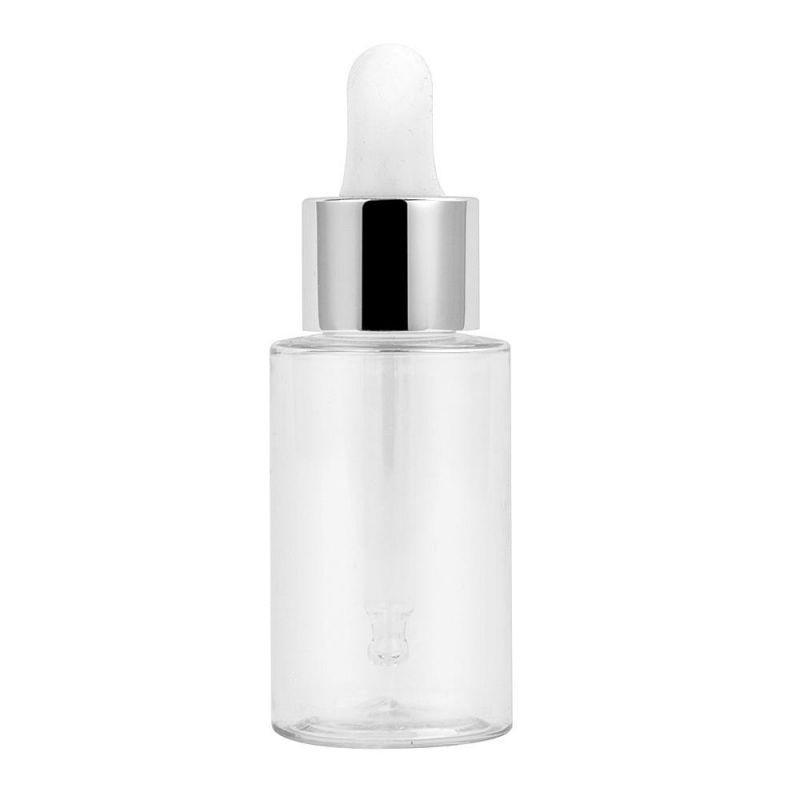 30ml 50ml 100ml Cylinder PET Cosmetic Dropper Bottles