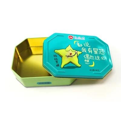 Irregular Shape Tin Box for Dried Fruit Packaging