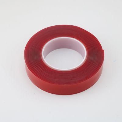 2m Red Waterproof Removable Transparent Traceless Nano Tape