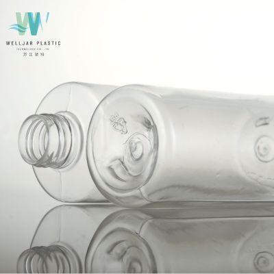 300ml Transparent Pet Empty Mist Sprayer Bottle of Flat Shoulder