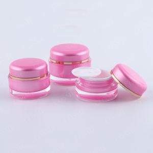 2017 New Plastic Cosmetic Cream Jar for Face Cream