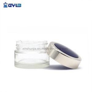 Clear Glass Bottle with Aluminum Cap