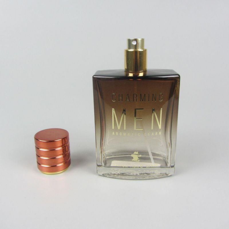 Rectangular Square Packaging Spray Perfume Glass Bottle