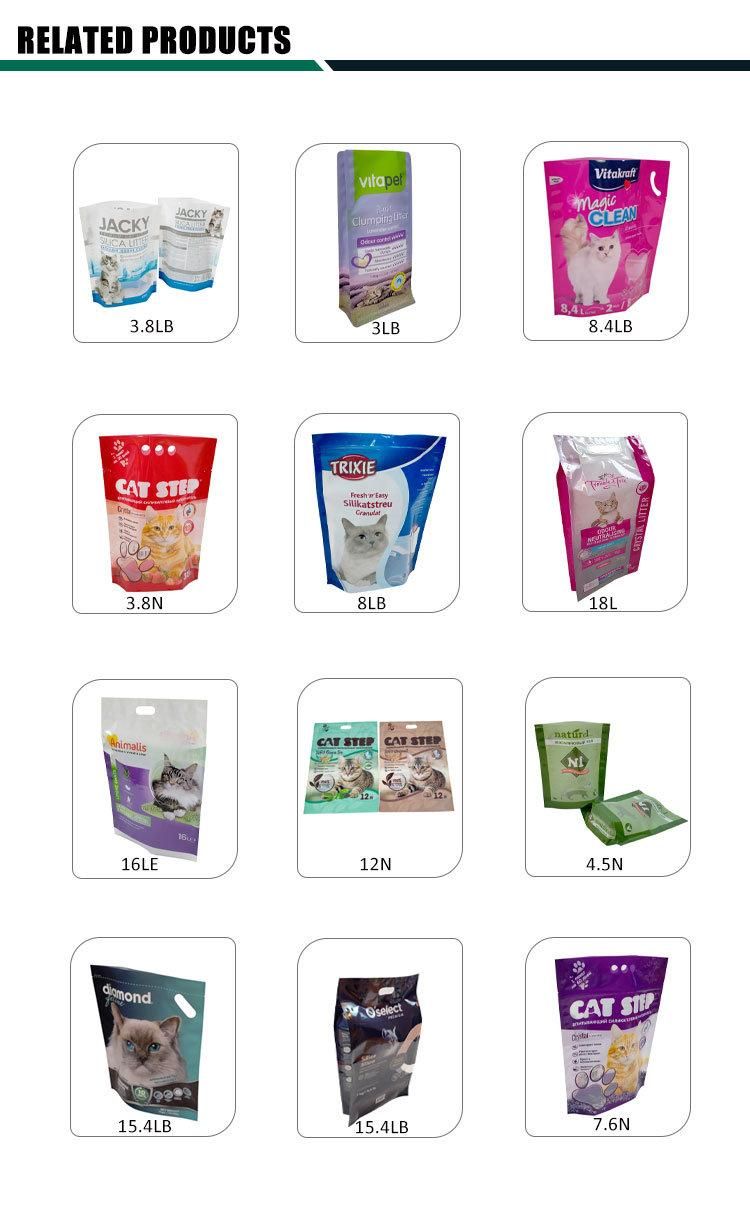 11 Years Manufacturing Dog Product Pet Product Packaging Plastic Bag Plastic Packaging Zipper Zipperlock Bag Packaging Bag Dog Food Bag Cat Litter Bag