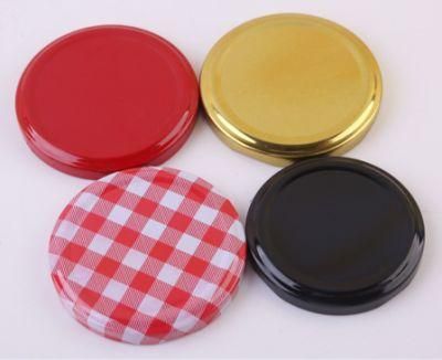 Wholesale 25ml-100ml Round Shape Glass Jar for Honey Jam Jelly with Metal Lid