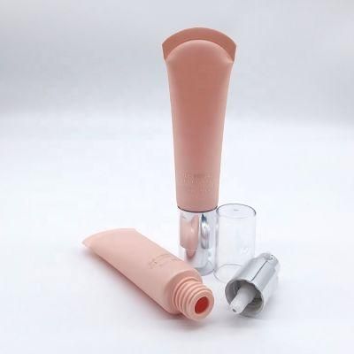 Arcuate End Closer and Screw Cover Cosmetic Packaging Tubes