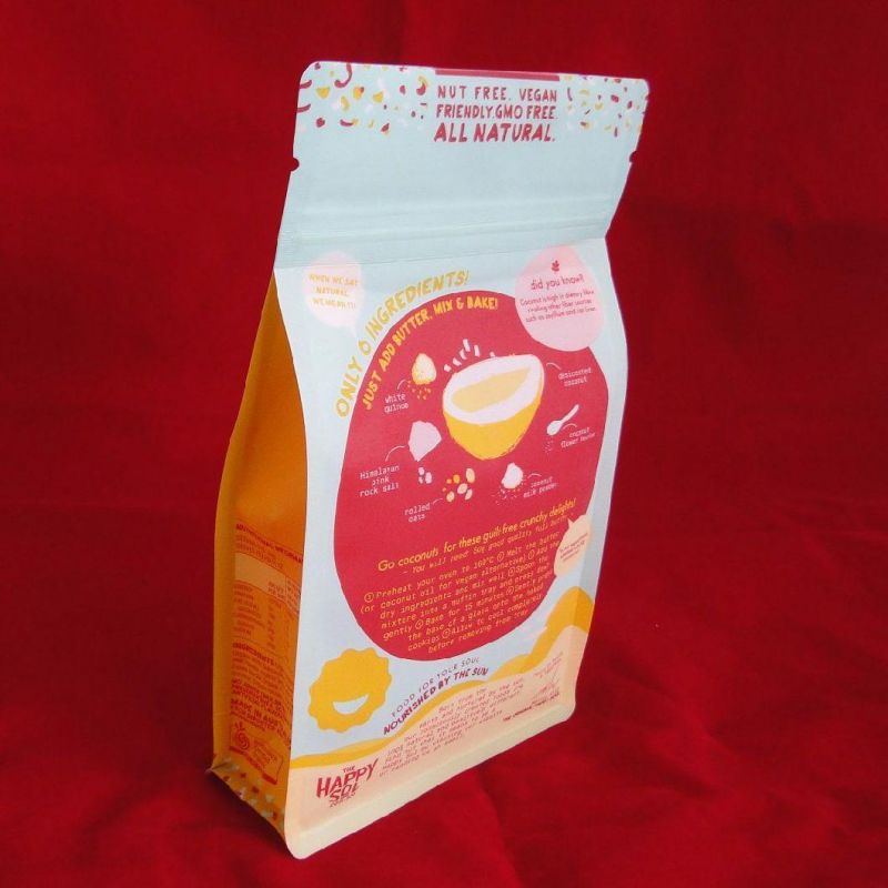 Stand up Plastic Animal Feed Packaging Pet Food Zipper Bag