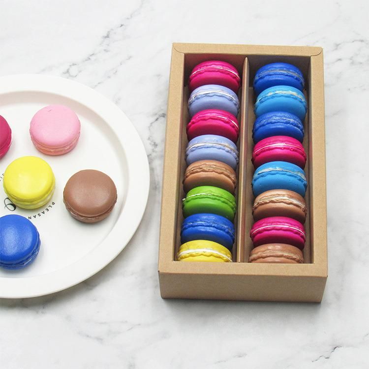 Custom Takeway Macarons Box Ckae Cookie Box Macaron Baking Candy Box