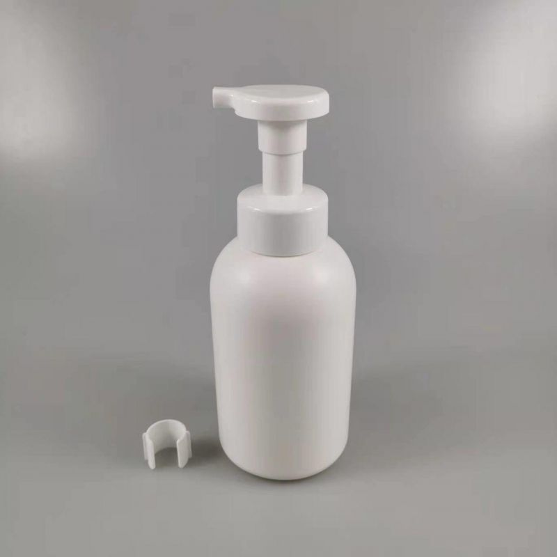 Foam Plastic Bottle 500ml HDPE Empty Customized Foaming Hand Wash Soap Mousse Foam Maker Dispenser Bottle with Pump