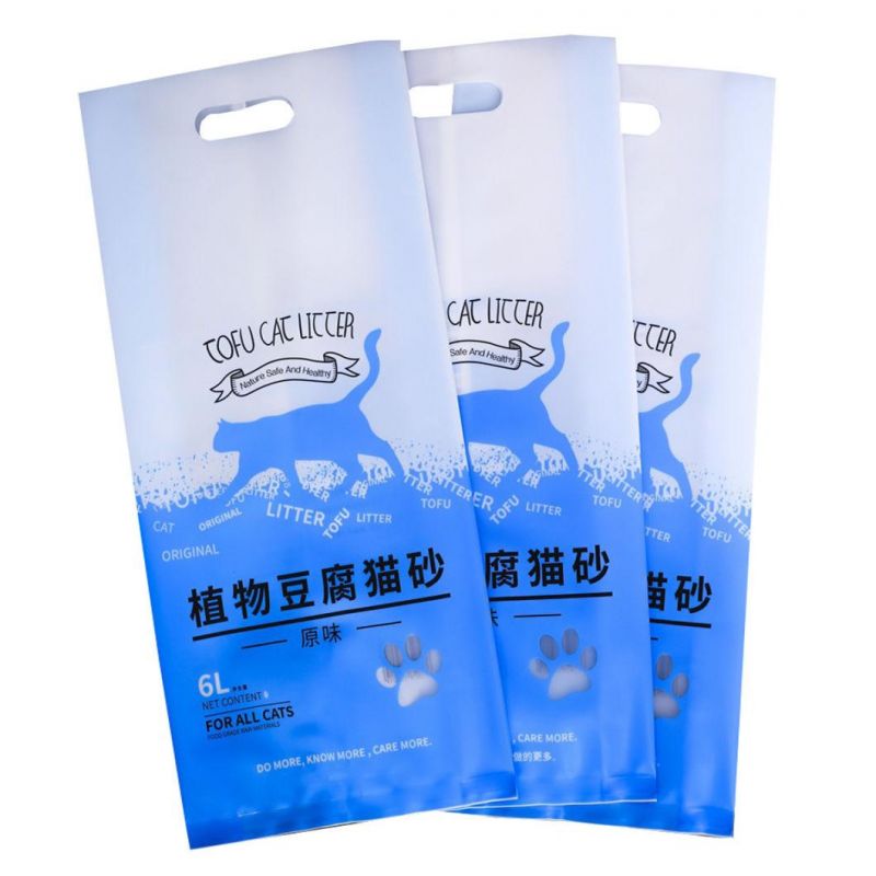 Closed Cat Litter Quality Polyethylene Cat Litter Packaging Bag 20kg 25kg 50kg for Sale