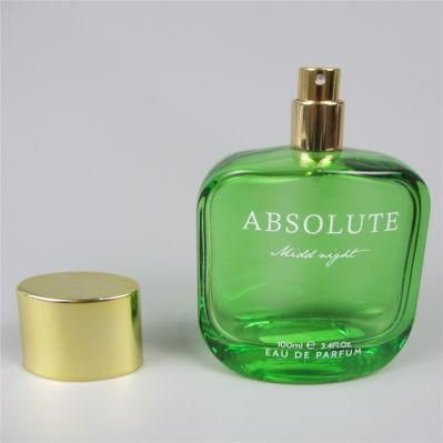 OEM Wholesale Square Empty Glass 100ml Perfume Bottle