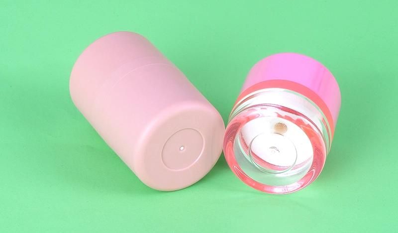 Wholesale 8.5g 20g Makeup Packaging Customized Round Plastic Empty Loose Powder Cosmetic Case