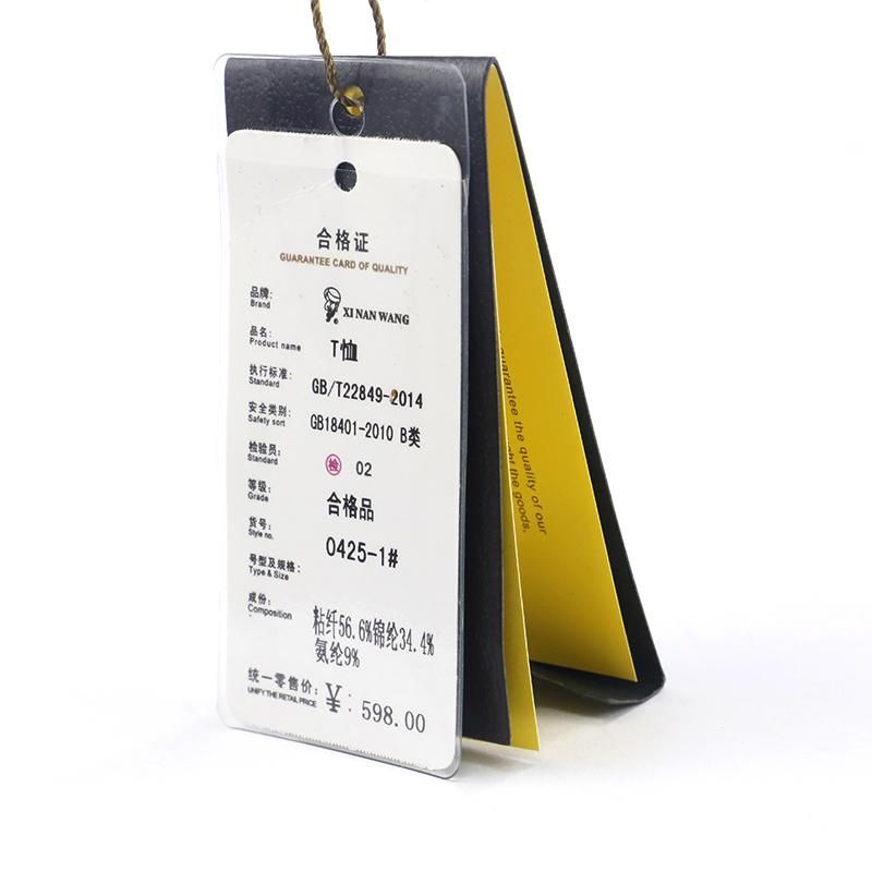 4*9cm 500GSM Coated Paper Hang Tag