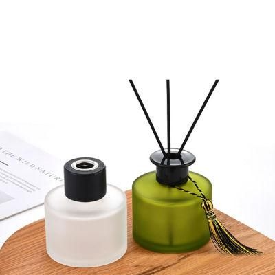 Clear Matte Color Black Grey Luxury Round Empty 50ml 100ml 150ml 200ml Aroma Diffuser Bottle