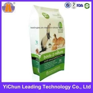 Pet Food Packaging Bag Plastic Bag with Side Gusset