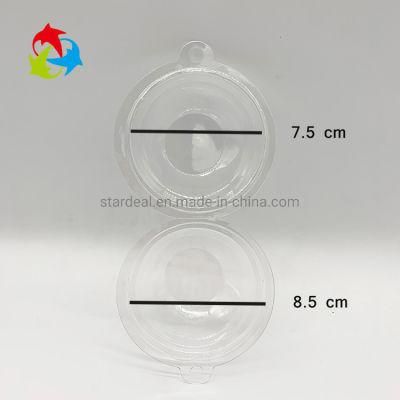OEM Clear Plastic Blister Bath Bomb Clamshell Packaging