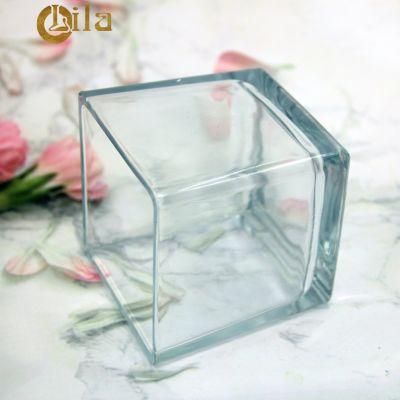 China Wholesale Hot Sale Bamboo Wood Cap 300ml Glass Candle Jar in Dubai