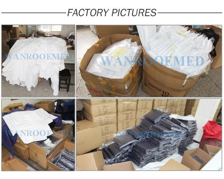0.5mm Thickness Ga403b Medical PVC Dead Body Bag with Transparent Viewable Layer