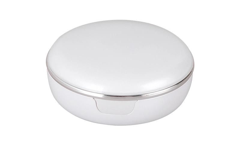 Best Price White Round Empty Bb Cream Cushion Case Air Cushion Case Compact Powder Case with Mirror