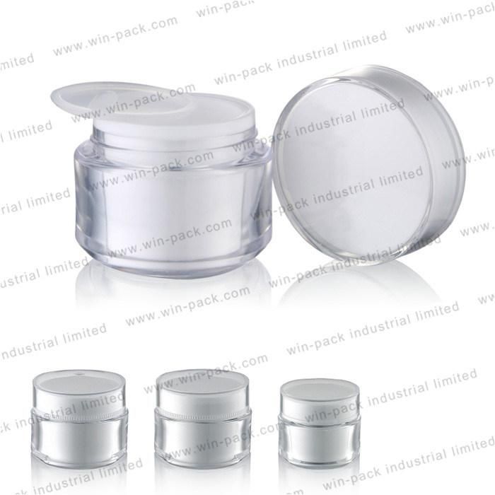 Eco Friendly Lotion Cosmetic Cream Acrylic Jar for Skincare 30g