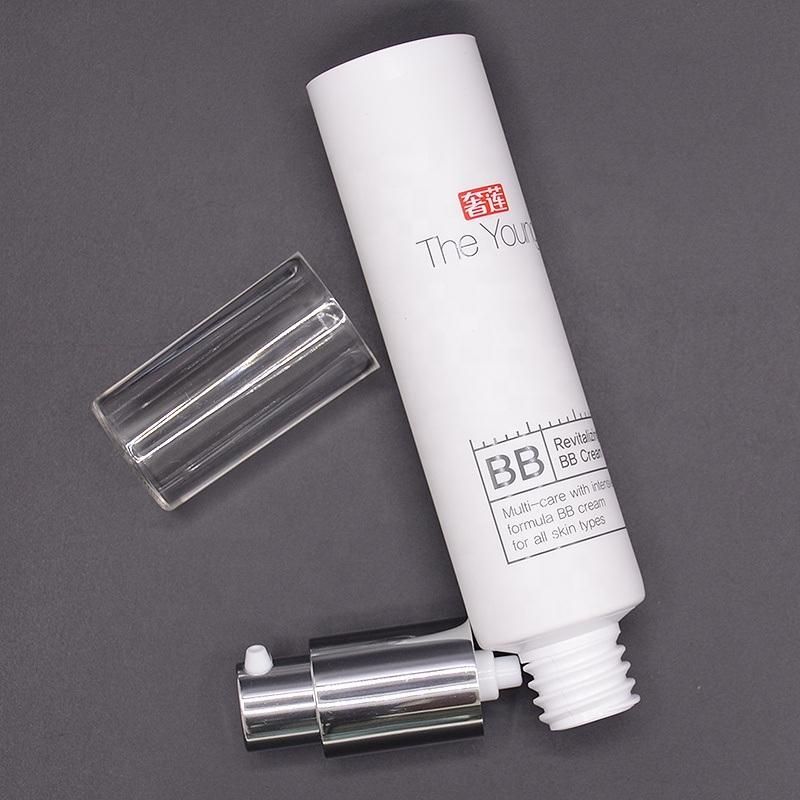 Cosmetic Foundation Plastic Airless Pump Tube