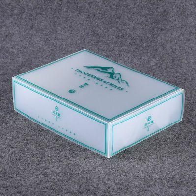 Semi-Transparent PVC Container Plastic Frosted Box