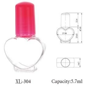 Luxury Makeup Packaging Magnetic Matte Glass Nail Polish Bottle Plastic Bottle for Makeup