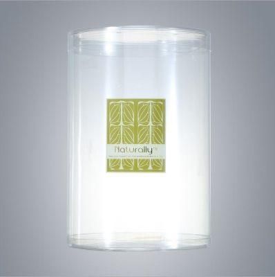 Plastic Clear Cylinder Packaging Transparent Tubes Plastic Cylinder Tube Packaging