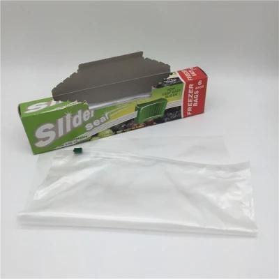 High Quality PE Durable Freezer Bag Various Reusable Slider Freezer Packaging Bags