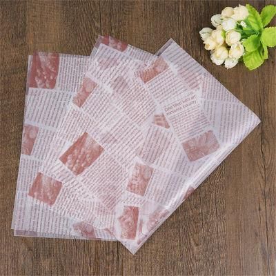 Deli Concor Kraft Send Sheet Packaging for Burger Paper