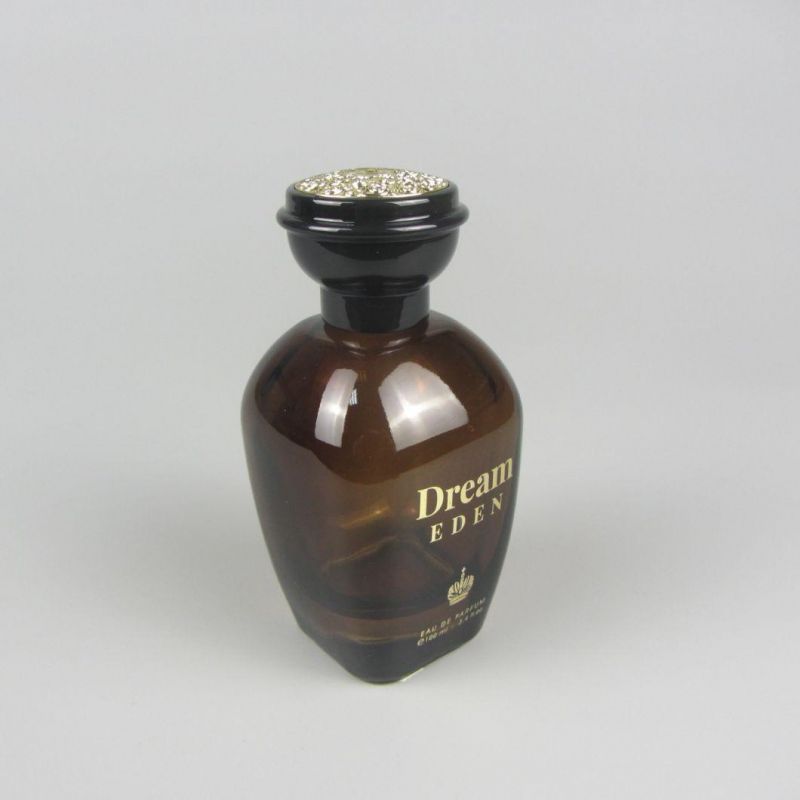 Hot Sell Customised Perfume Bottles with Sprayer Gold Color