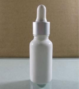 20ml White Glass Essential Oil Bottle with Aluminum Cap