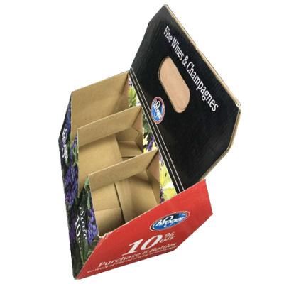 Cusotm Printed 6 Pack Beer Bottle Box