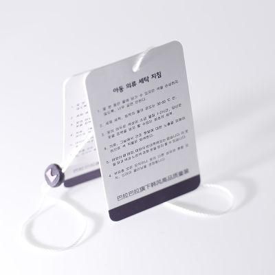 Brand Printing Custom Label Paper Hang Price Clothing Garment Tag