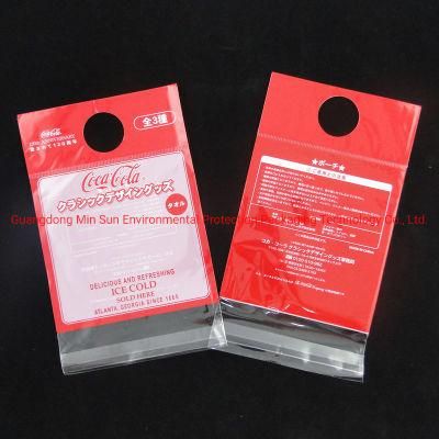 Header Self-Adhesive OPP/CPP Packing Bag Slevves with Customized Structure