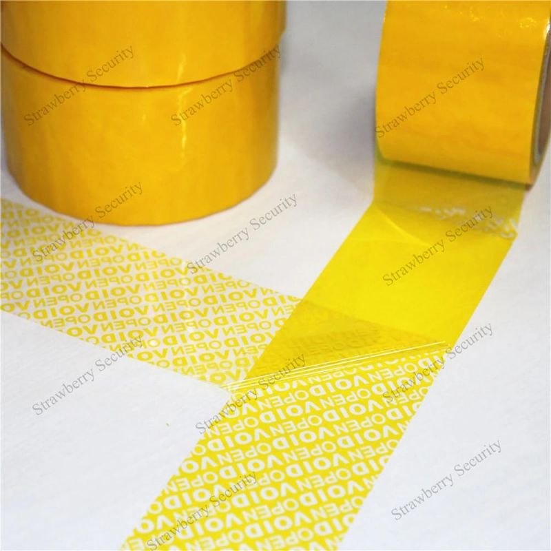 50mm*50m Tamper Evident Security Carton Sealing Tape