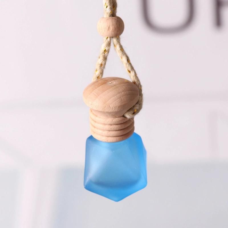 6ml Car Air Freshener Scent Perfume Bottle Ornament Essential Oil Diffuser Fragrance Pendant Hanging Automobiles Ornaments