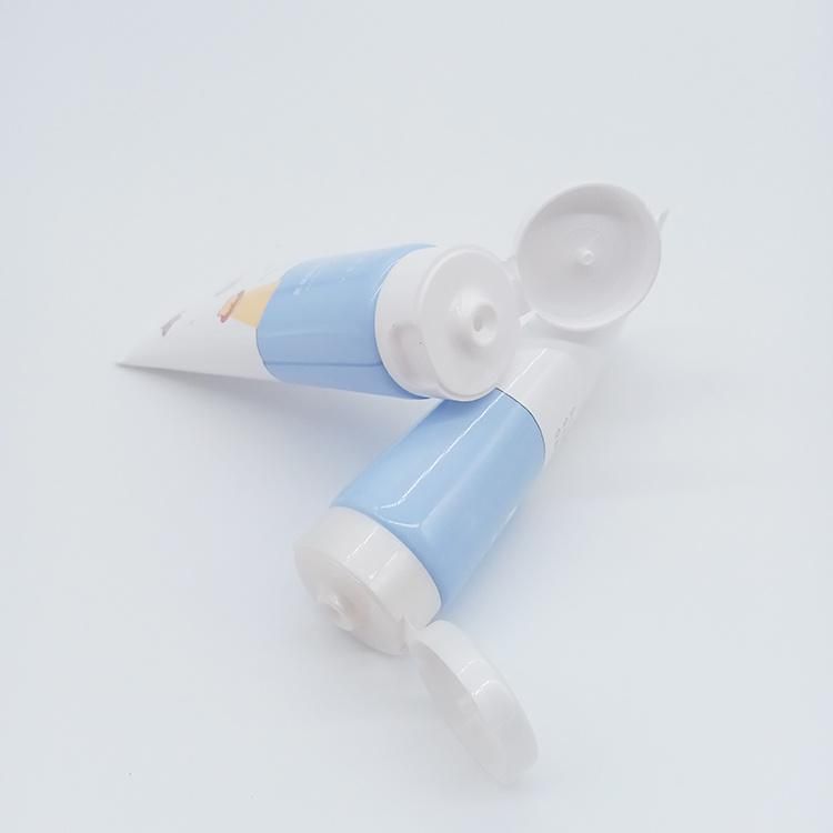 Packaging with Flip Cover for Shower Gel Shampoo Soft Tube