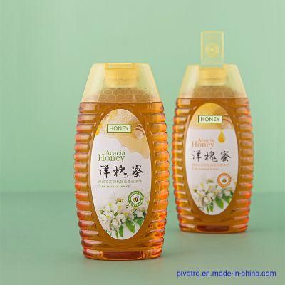440g 14oz Plastic Squeeze Bottle for Honey Syrup Liquid Product