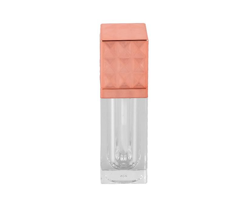 China Supplier Luxury Empty Lip Gloss Tube Square Lip Gloss Tube Container