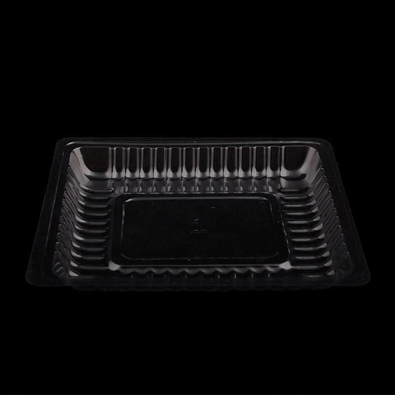 Disposable Plastic Vegetable Trays Transparent Pet Vegetable Fruit Container Packing tray