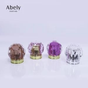 New Arrival Brand Perfume Packaging Bottle Whole Sale Cylinder Perfume Packaging Acrylic Cap