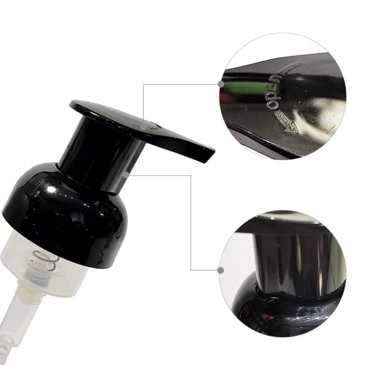 Empty Hand Wash Soap Foam Dispenser Shampoo Glass Bottles with Foam Pump for Hand Sanitizer